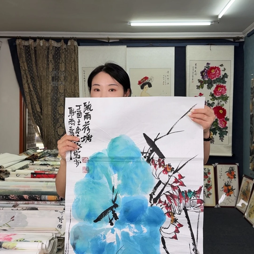 纯手绘国画好作品
