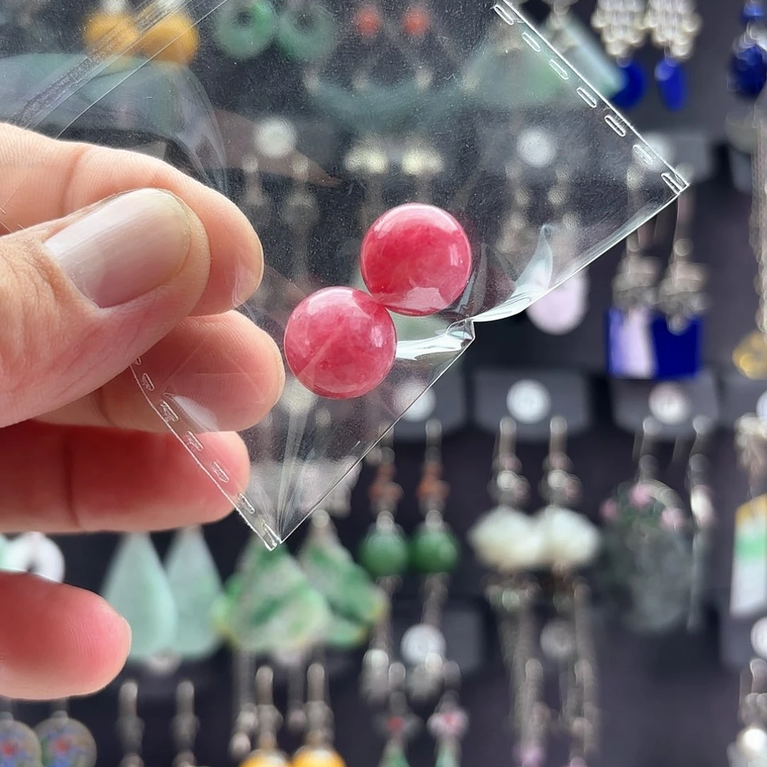 水晶耳饰银S925镶嵌左**麻