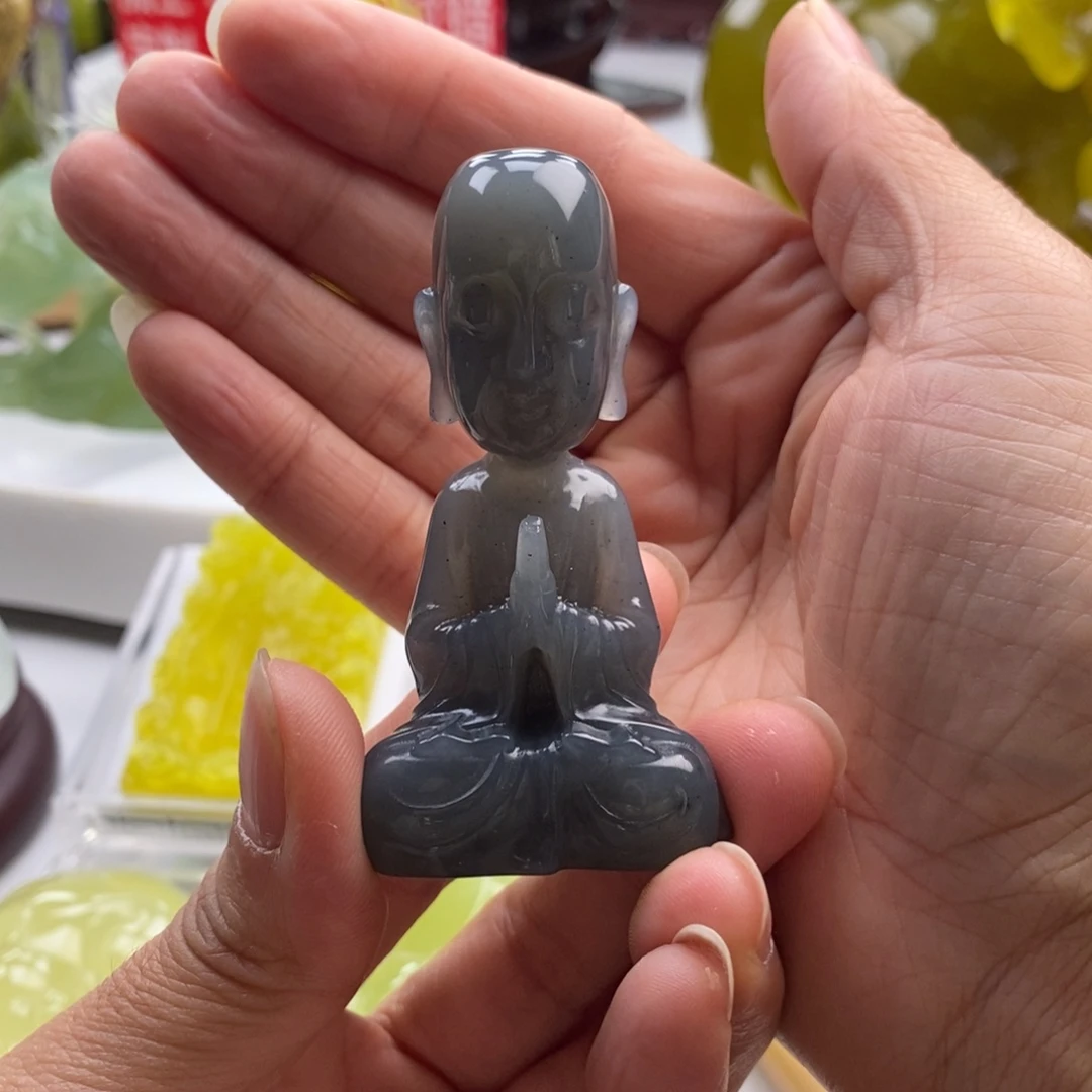 岫玉未镶嵌四大名玉摆件