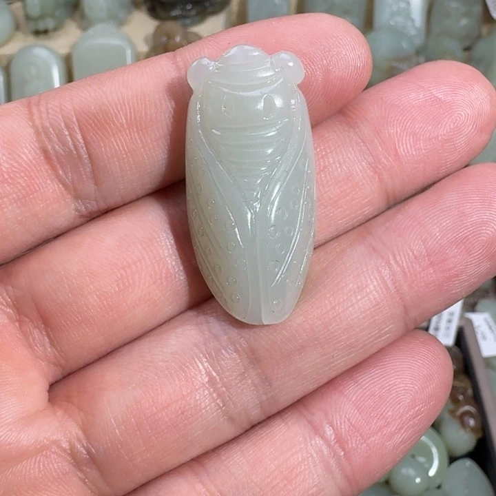 和田玉吊坠(不含链)未镶嵌