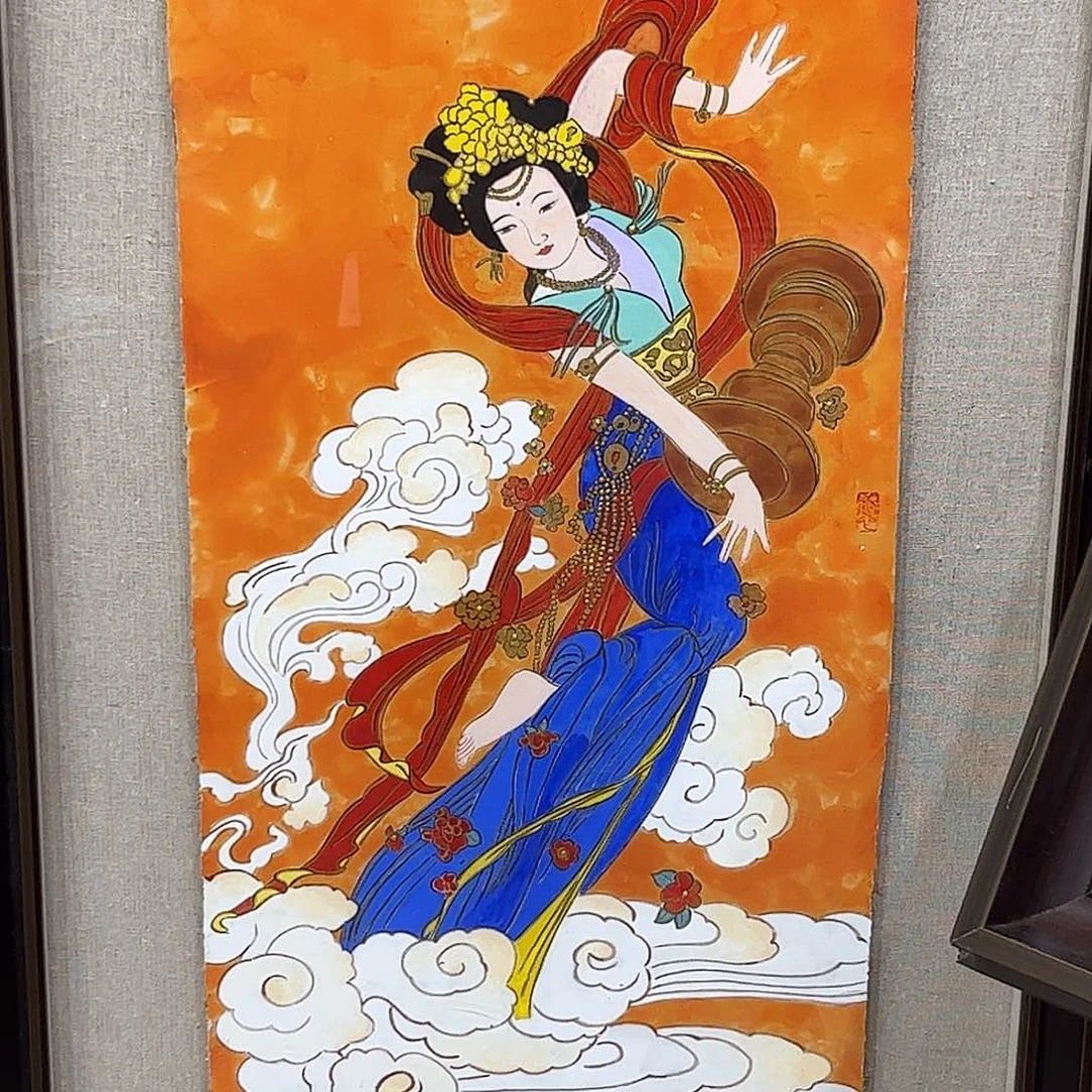 油画壁画任广强作品