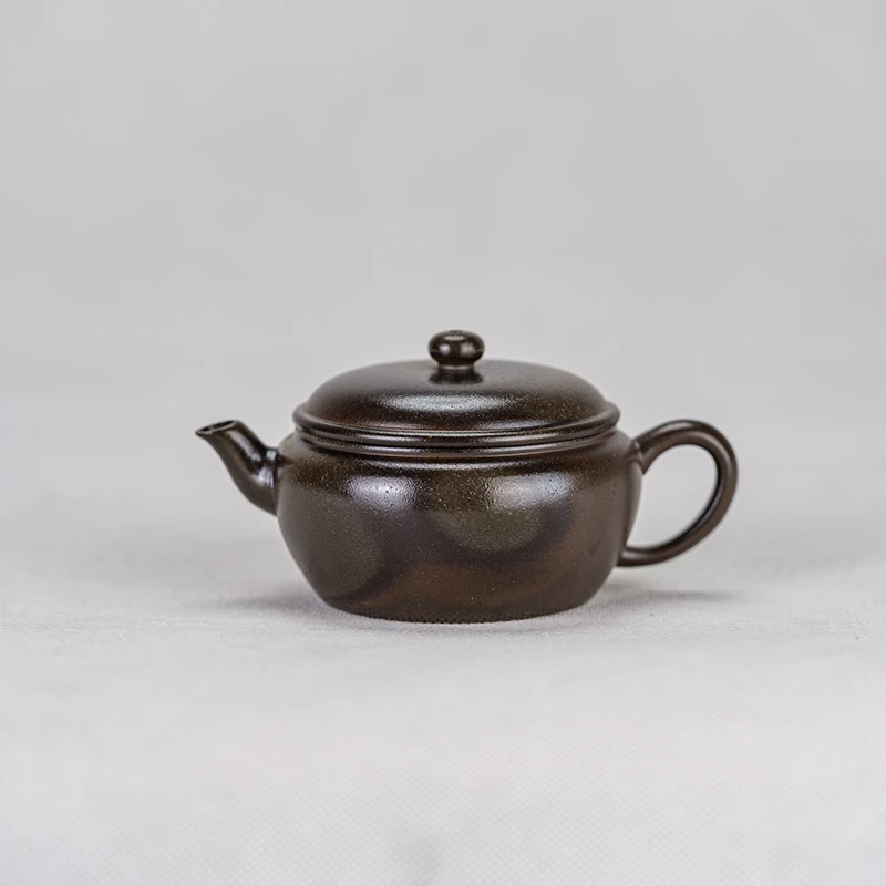 DLG莲子壶水平壶紫砂壶底槽清柴烧【雅名】120cc24036077茶壶茶具