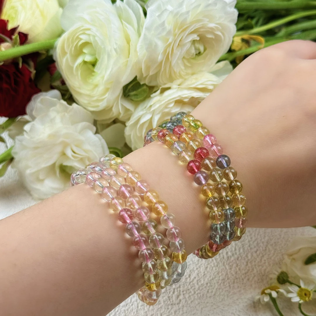 【云屿原创】天然彩晶春日盛夏高级感手串