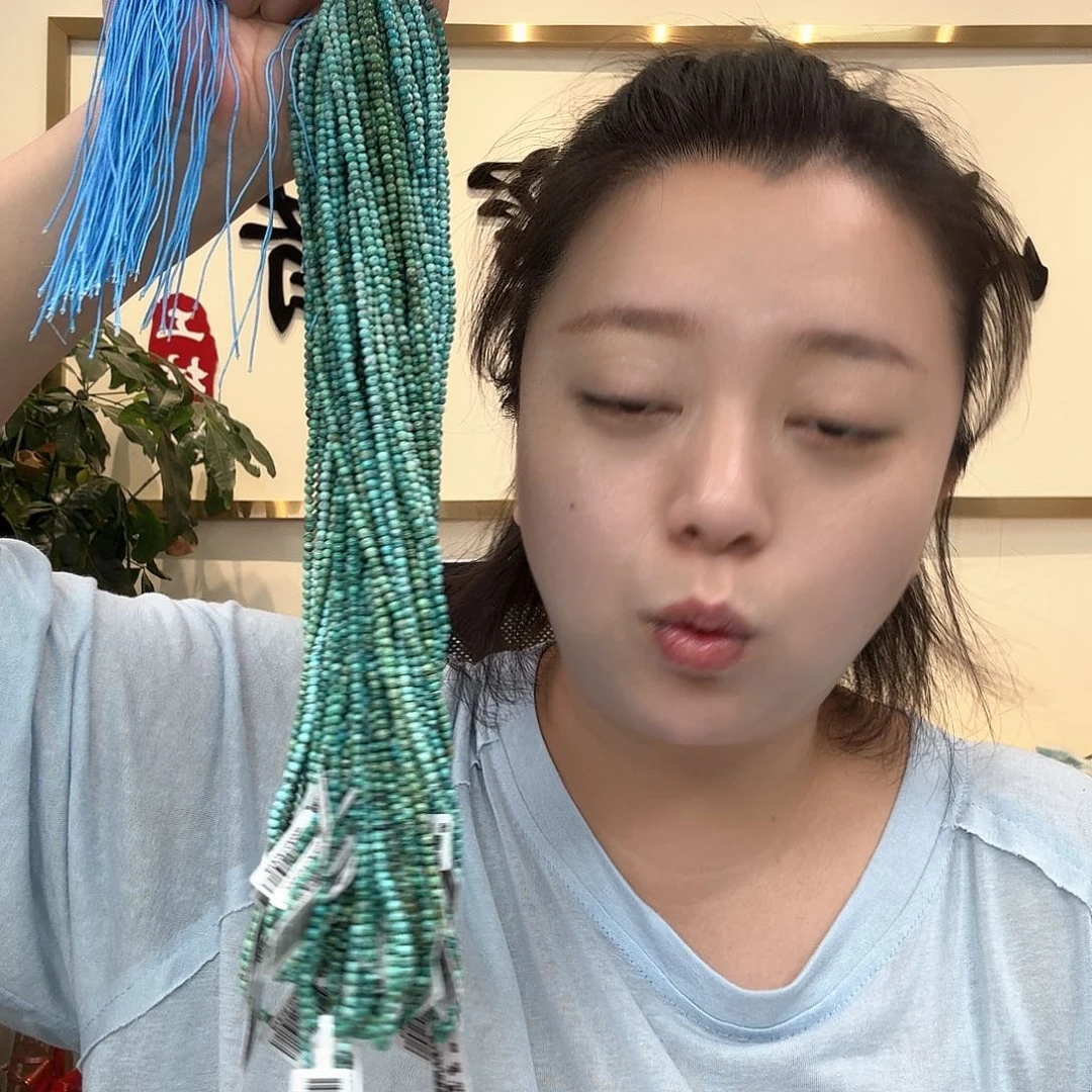 未镶嵌绿松石珠宝奇石多样性发货发其一3