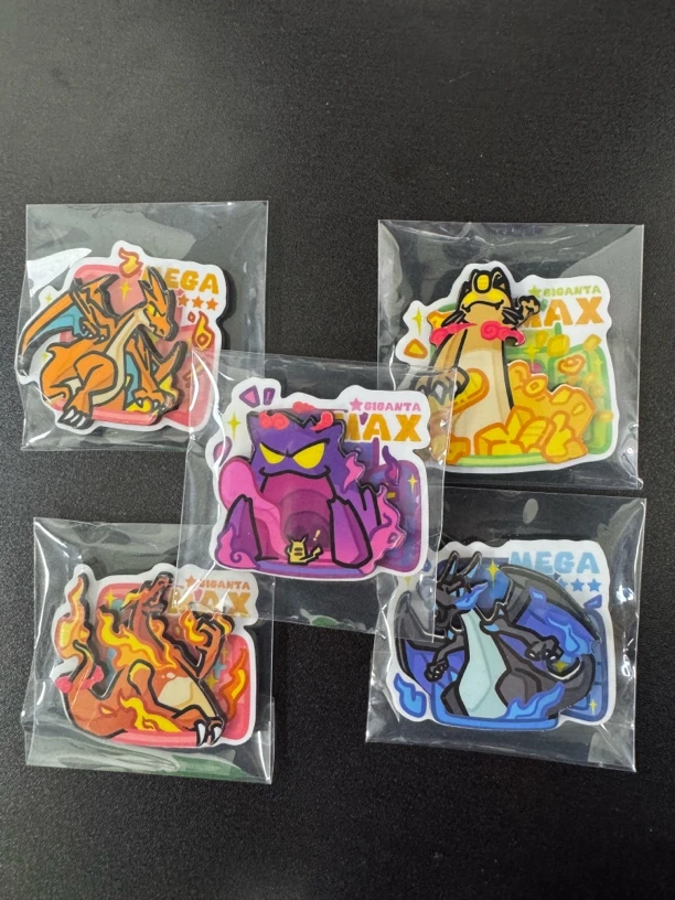 【许愿代拆】618清仓口袋妖怪创意冰箱贴