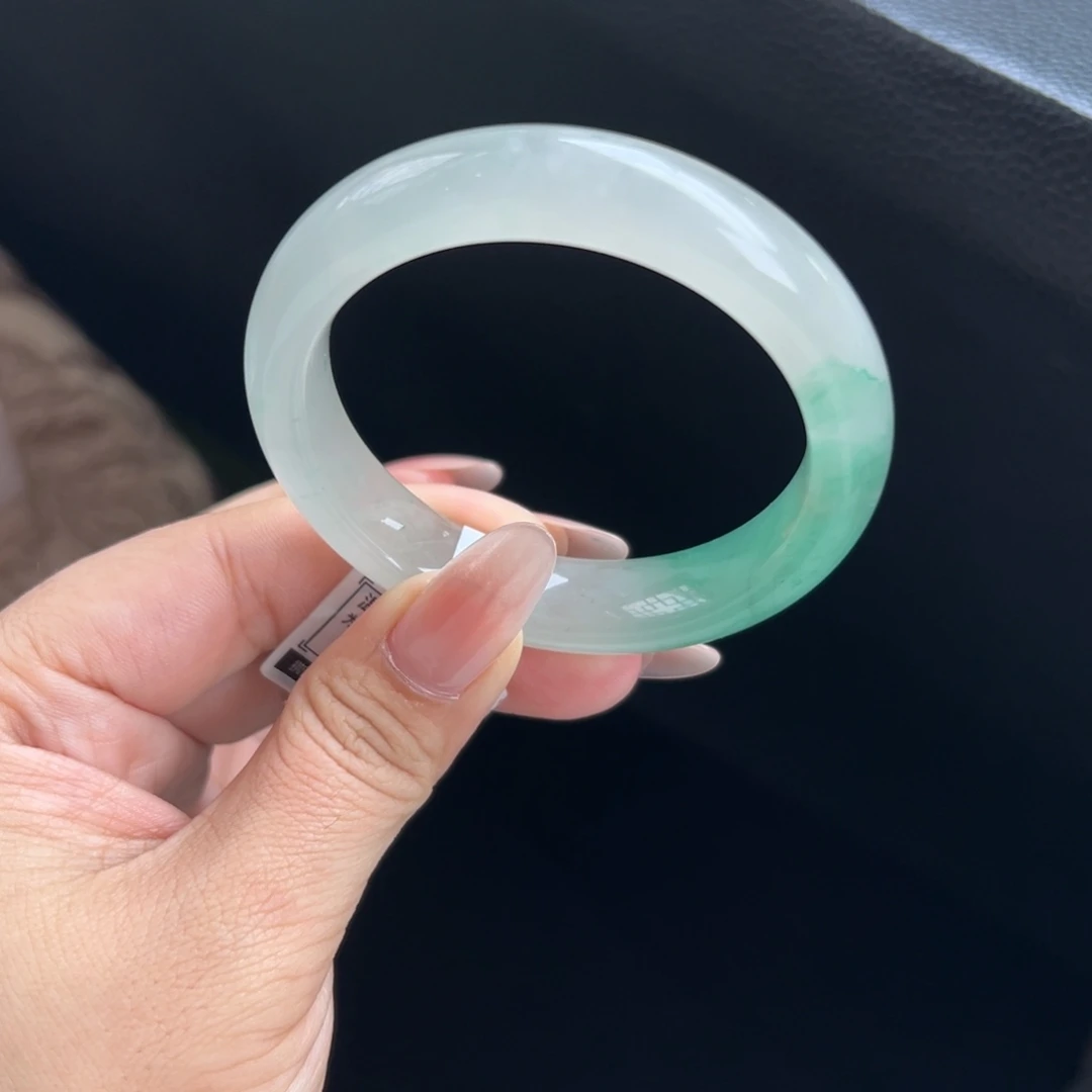 石英质玉未镶嵌手镯52.7