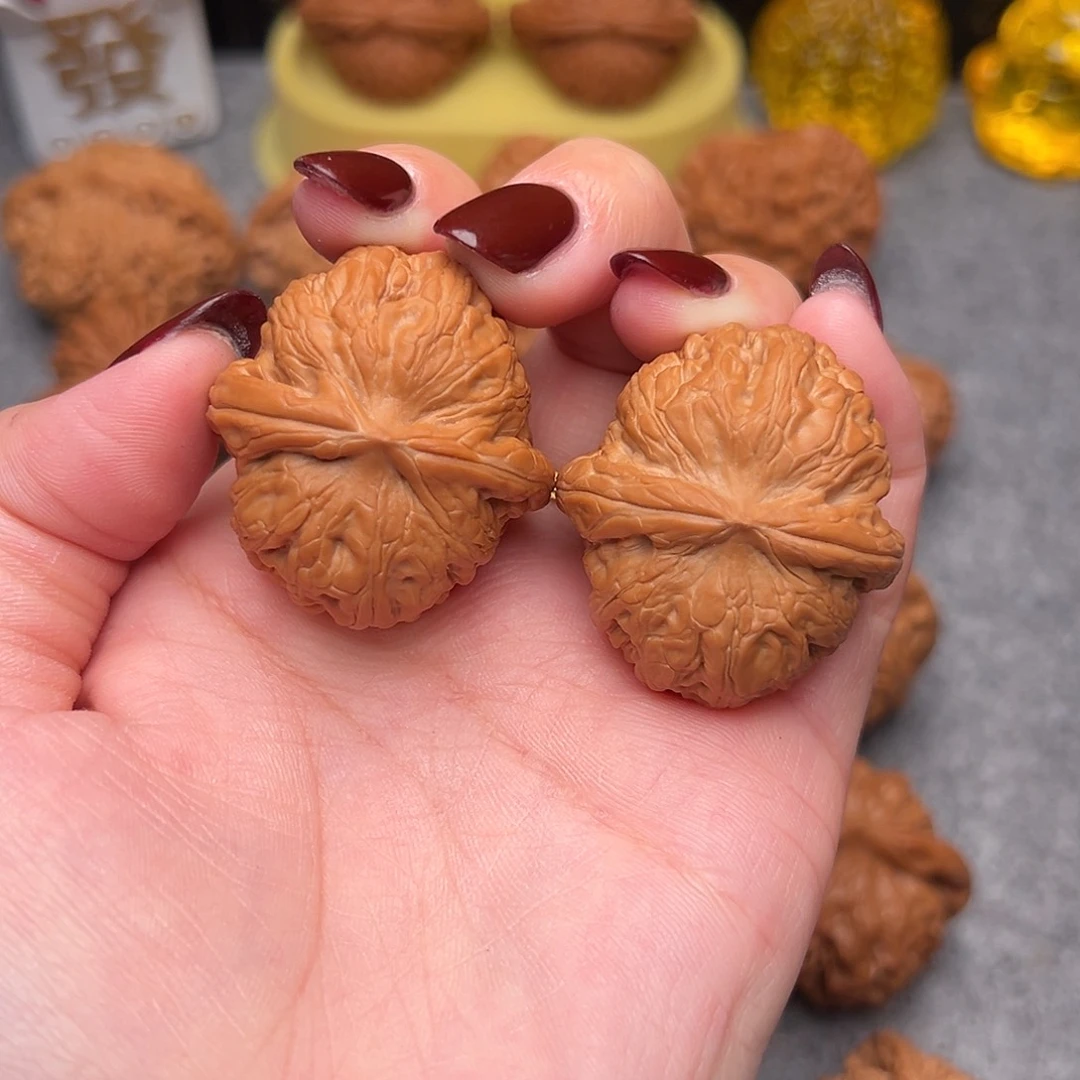 把件文玩核桃毕业精品精配元宝全品37球宝