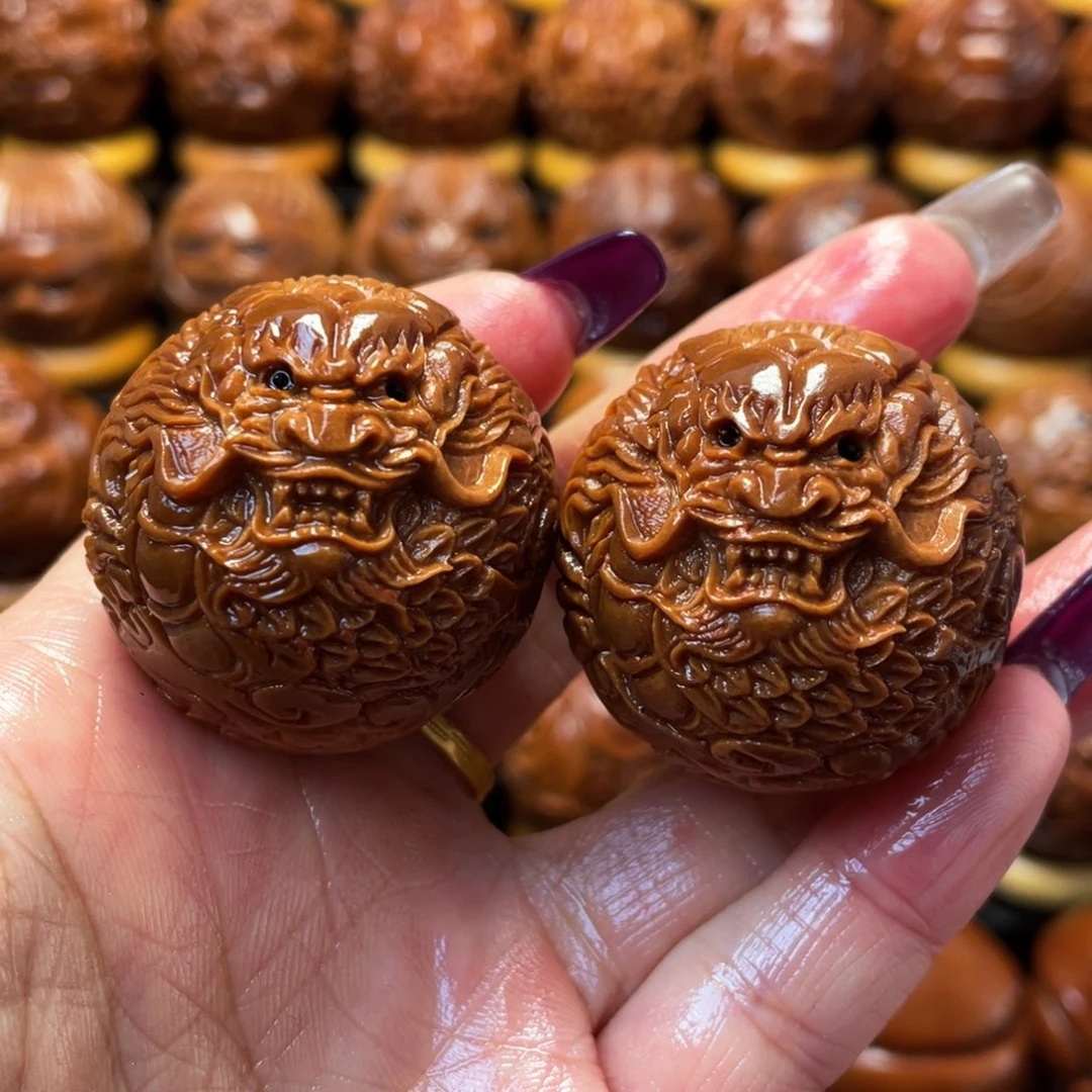 把件橄榄核橄榄球