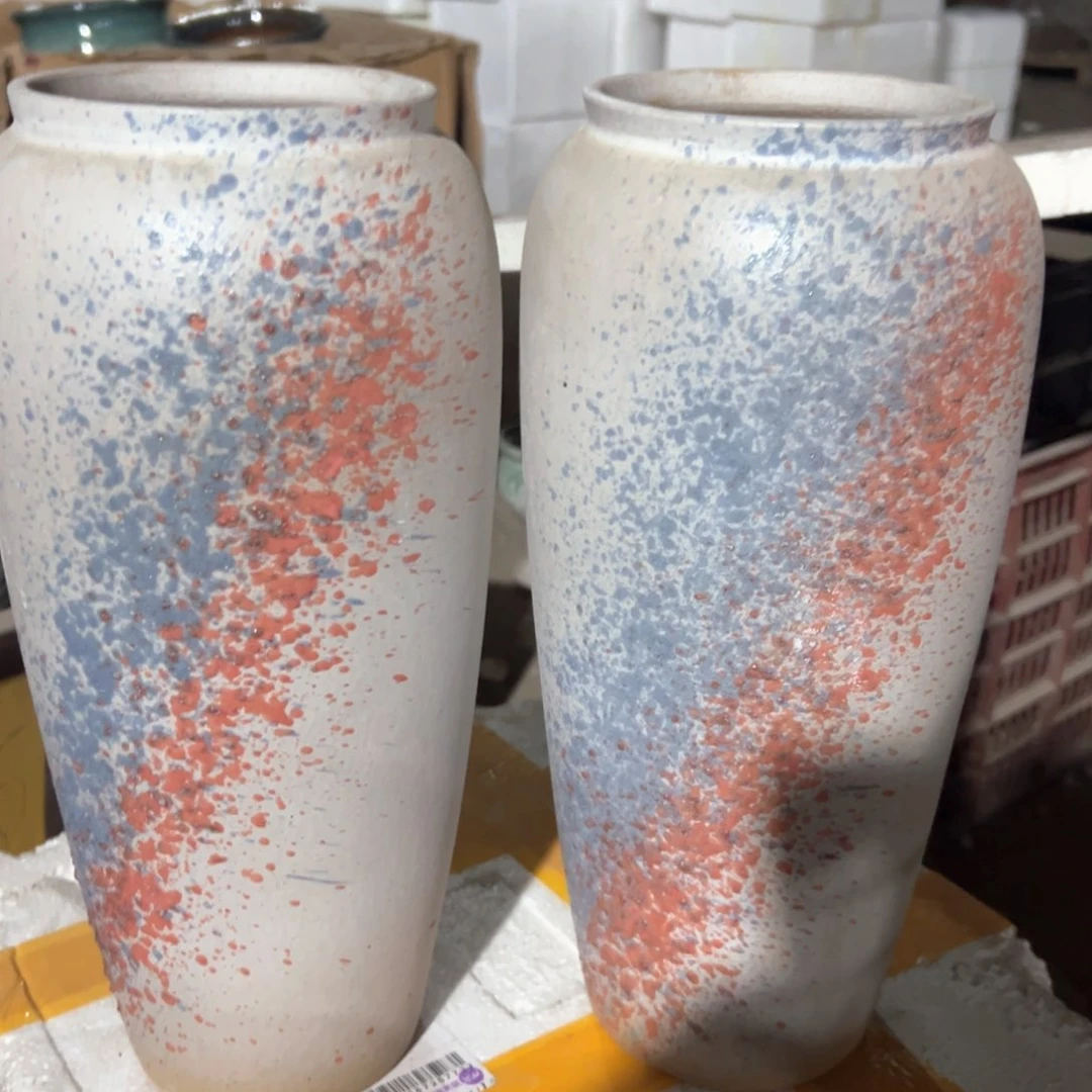 红陶瑕疵11-31两个