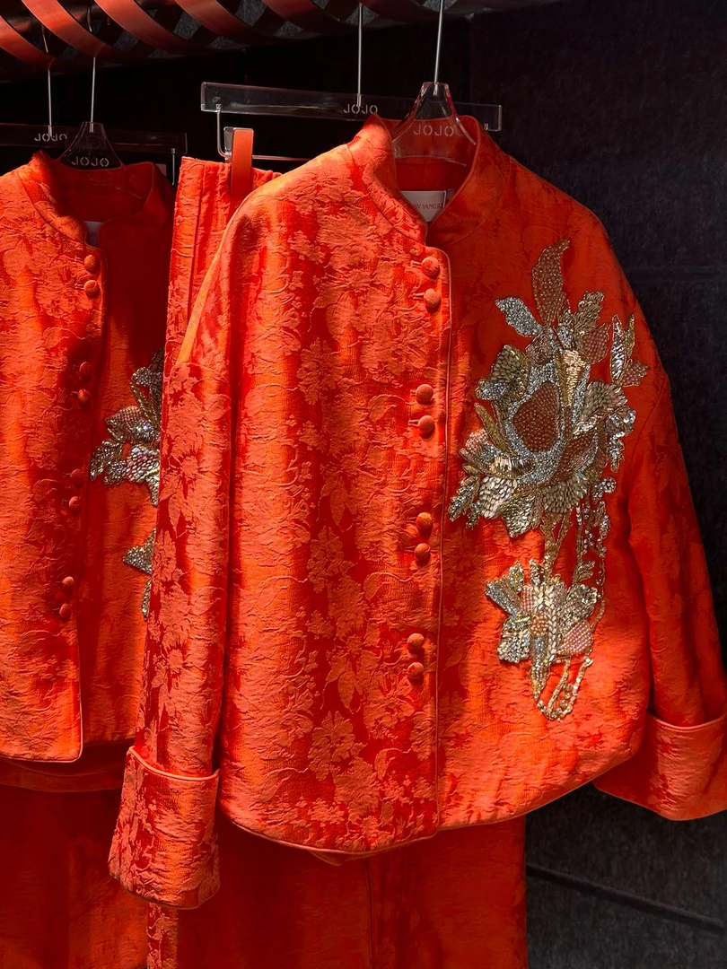 JUNYANG 25SS 凤凰于飞棉服