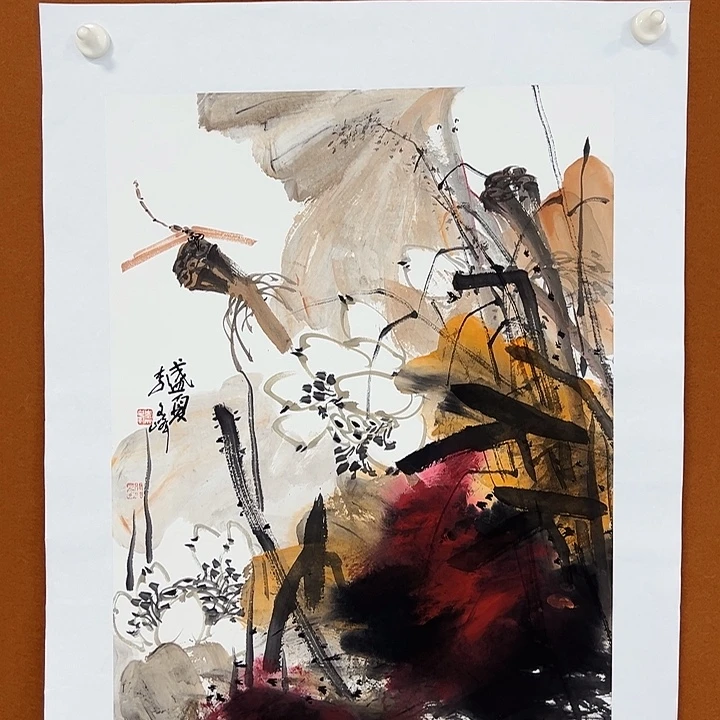 国画李文峰的作品
