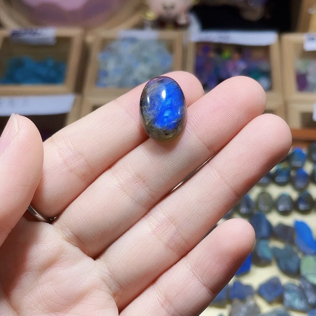 水晶珠宝半成品未镶嵌田**叟