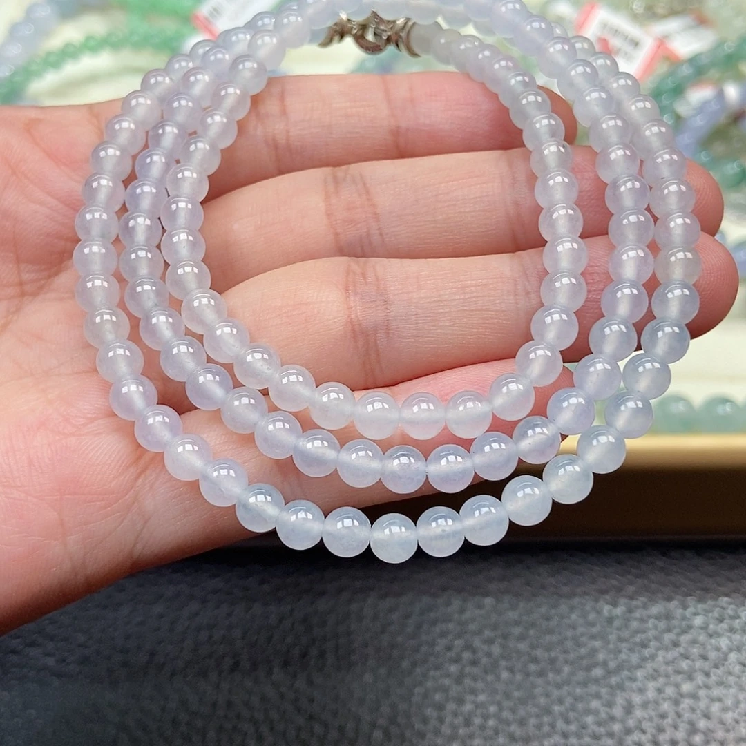 翡翠未镶嵌手链卡5