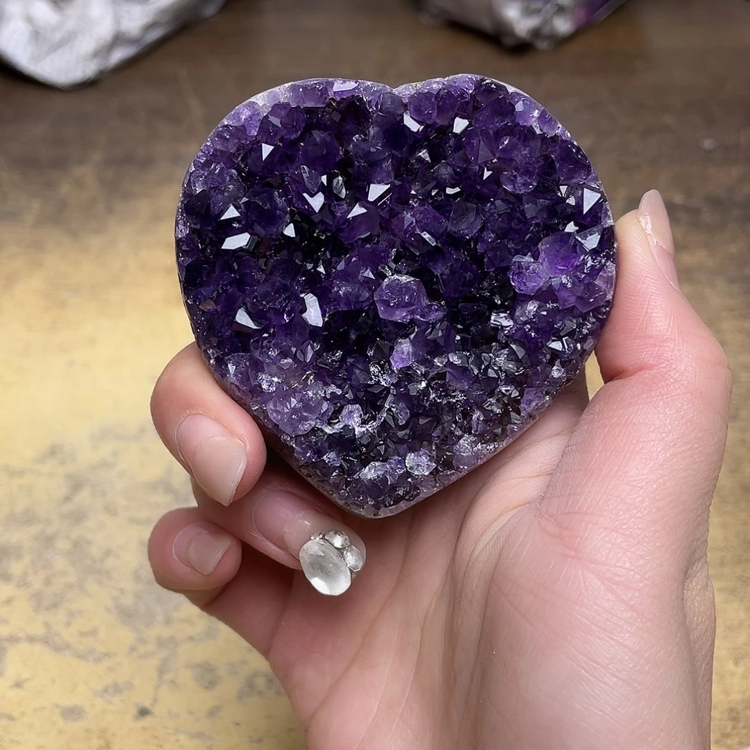 紫晶大型摆件（非配饰）未镶嵌