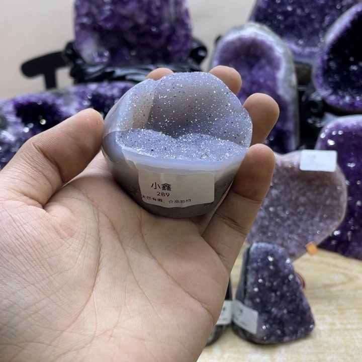 未镶嵌大型摆件（非配饰）紫晶