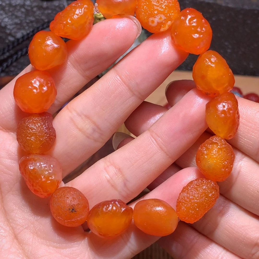 未镶嵌玛瑙/玉髓珠宝半成品