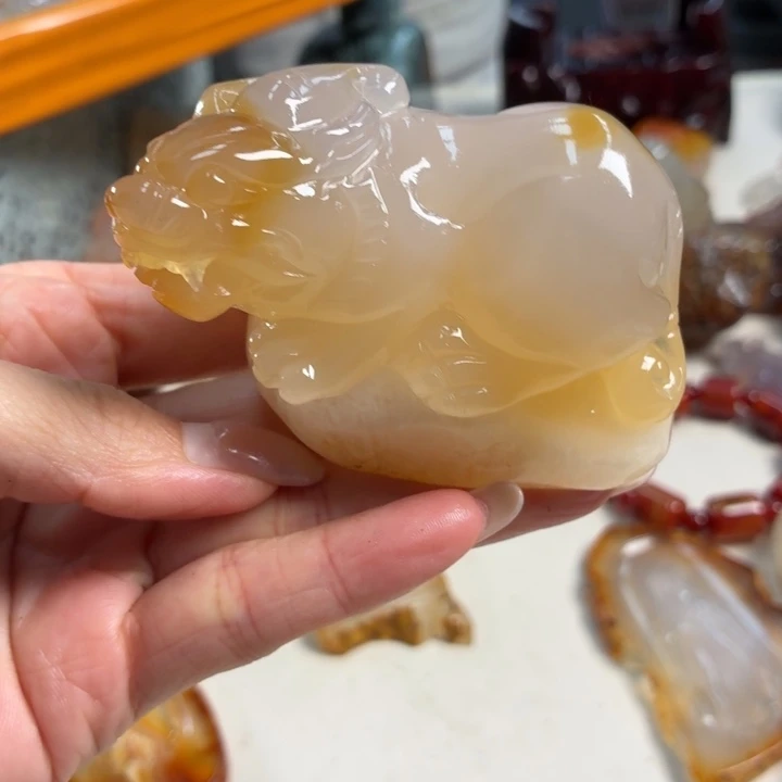 玛瑙/玉髓未镶嵌吊坠(不含链)