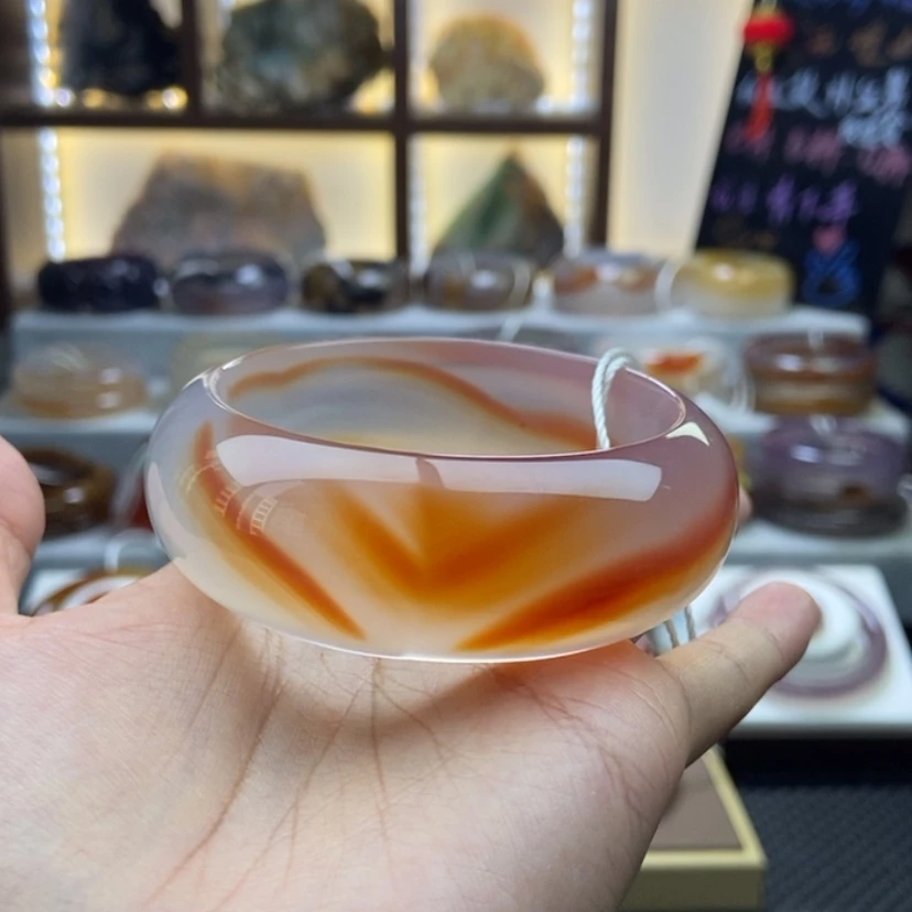 【闪购商品】手镯玛瑙/玉髓合金