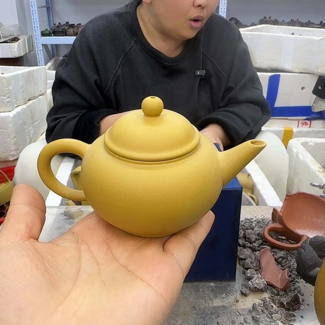 紫砂茶壶宜兴紫砂壶瑕疵处理