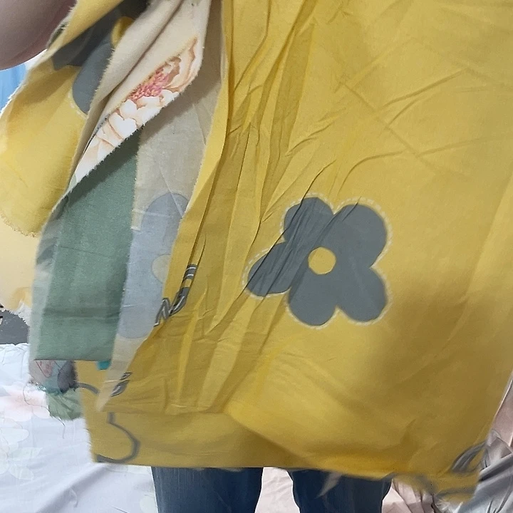 凉***蜇棉长绒棉三块小布头