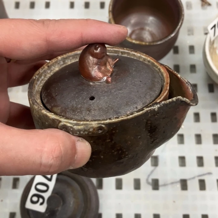 柴烧杯子宝瓶大放漏。