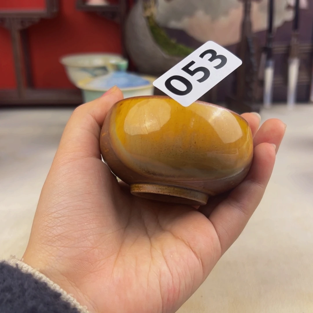 杯子产****师纯手工柴烧主人杯