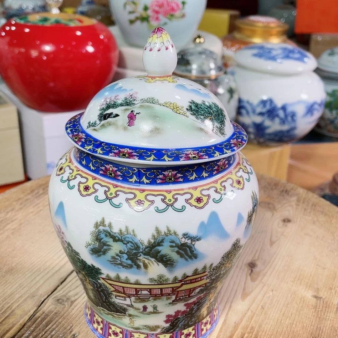 【闪购商品】罐陶瓷茶叶罐密封罐
