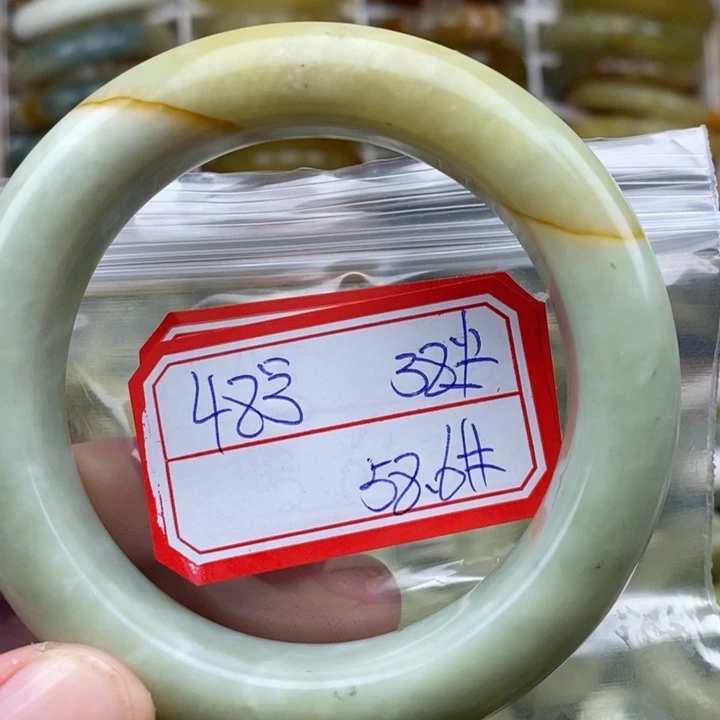 未镶嵌蛇纹石玉手绳