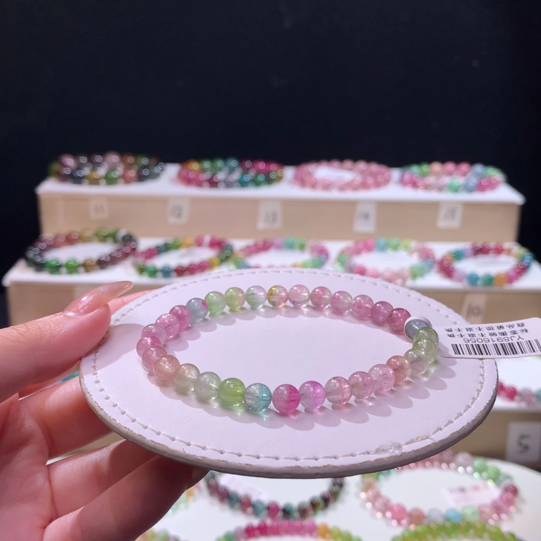 未镶嵌手链碧玺碧玺