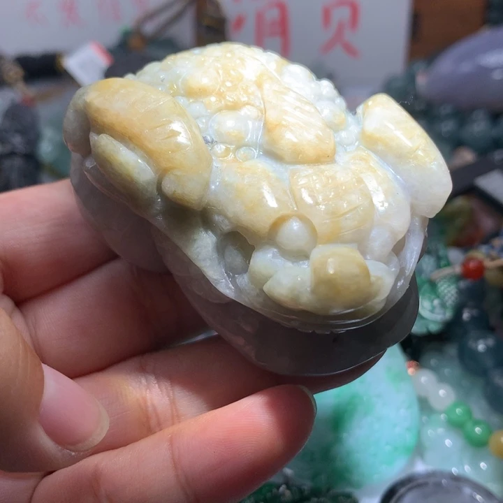 翡翠项链未镶嵌保真天然A货翡翠