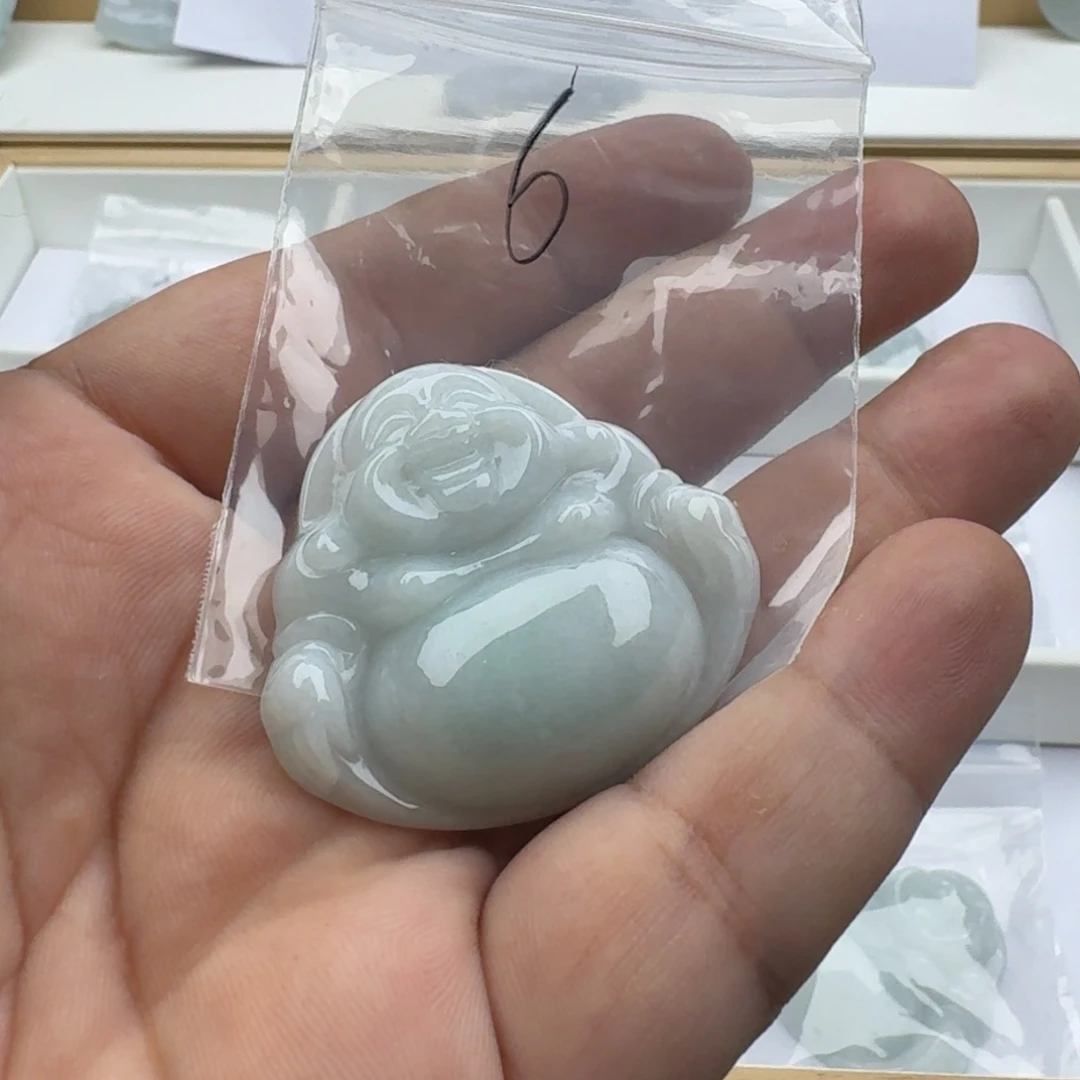 翡翠未镶嵌颈饰天然缅甸翡翠A货