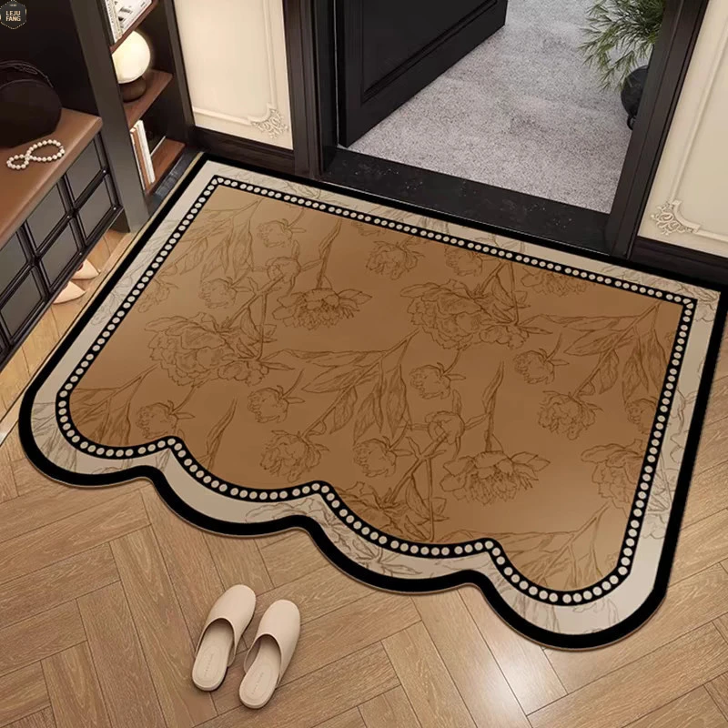 新款入户门地垫高端防滑耐磨可裁剪进门玄关可擦免洗pvc脚垫地垫