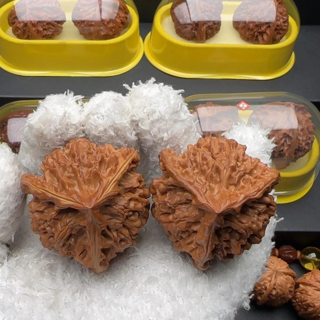 文玩核桃把件官帽奔48