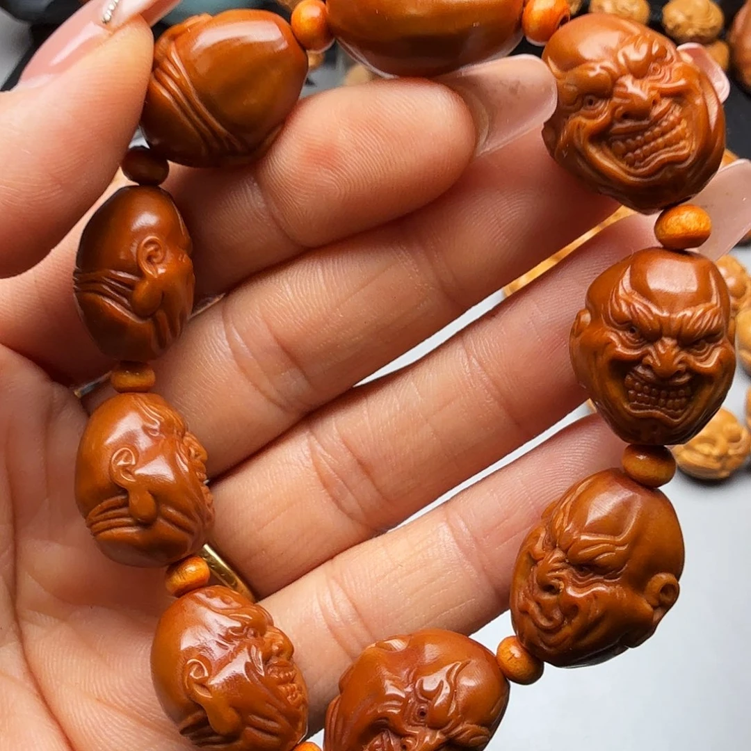 你***帅橄榄核手串/手链橄榄核