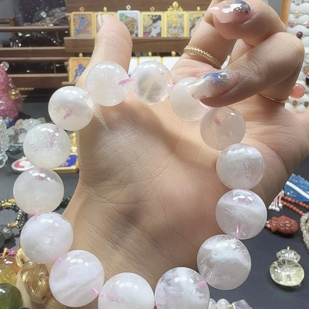 水晶珠宝半成品未镶嵌2****好雪花幽灵