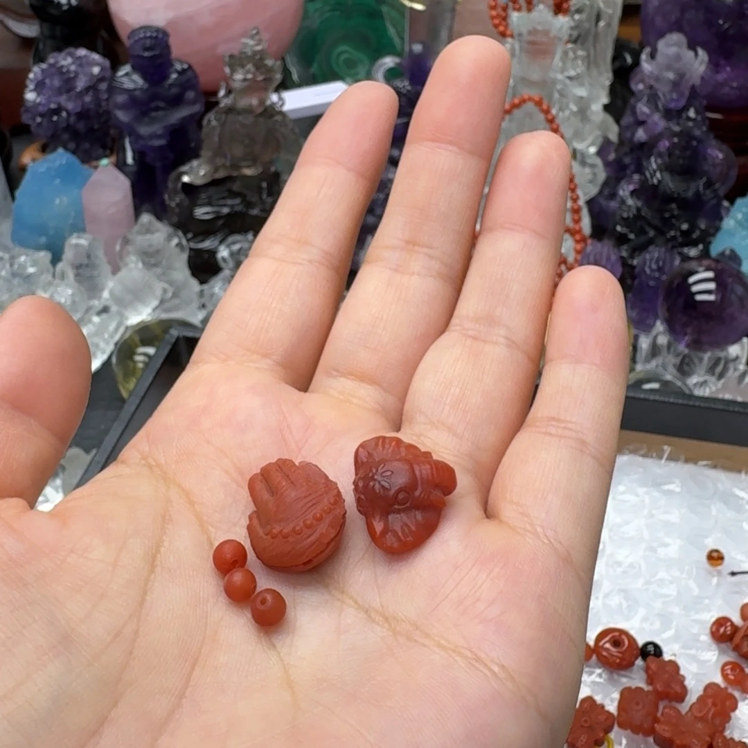 明***明水晶珠宝半成品未镶嵌