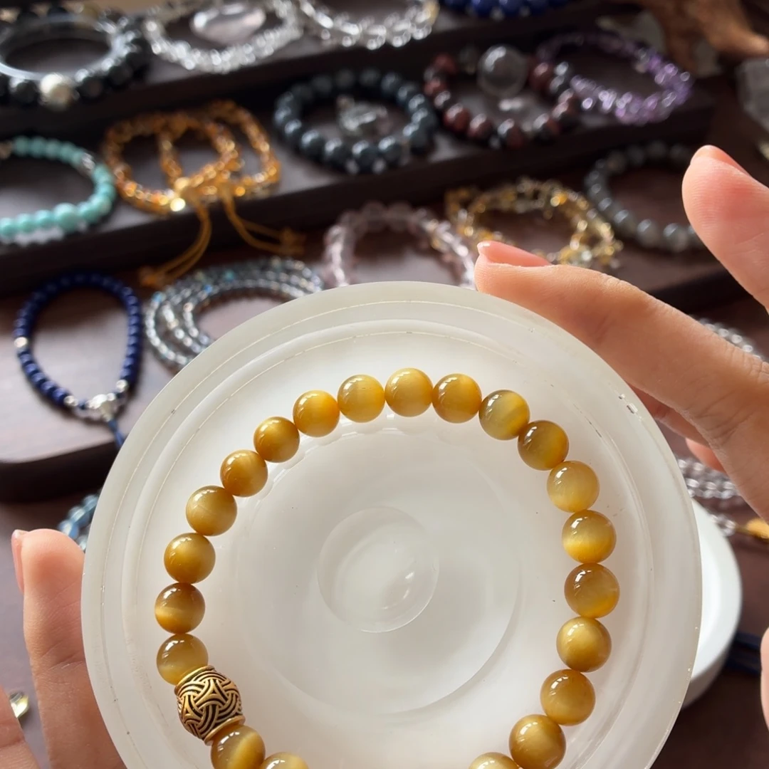 查罗石合金车挂金虎眼