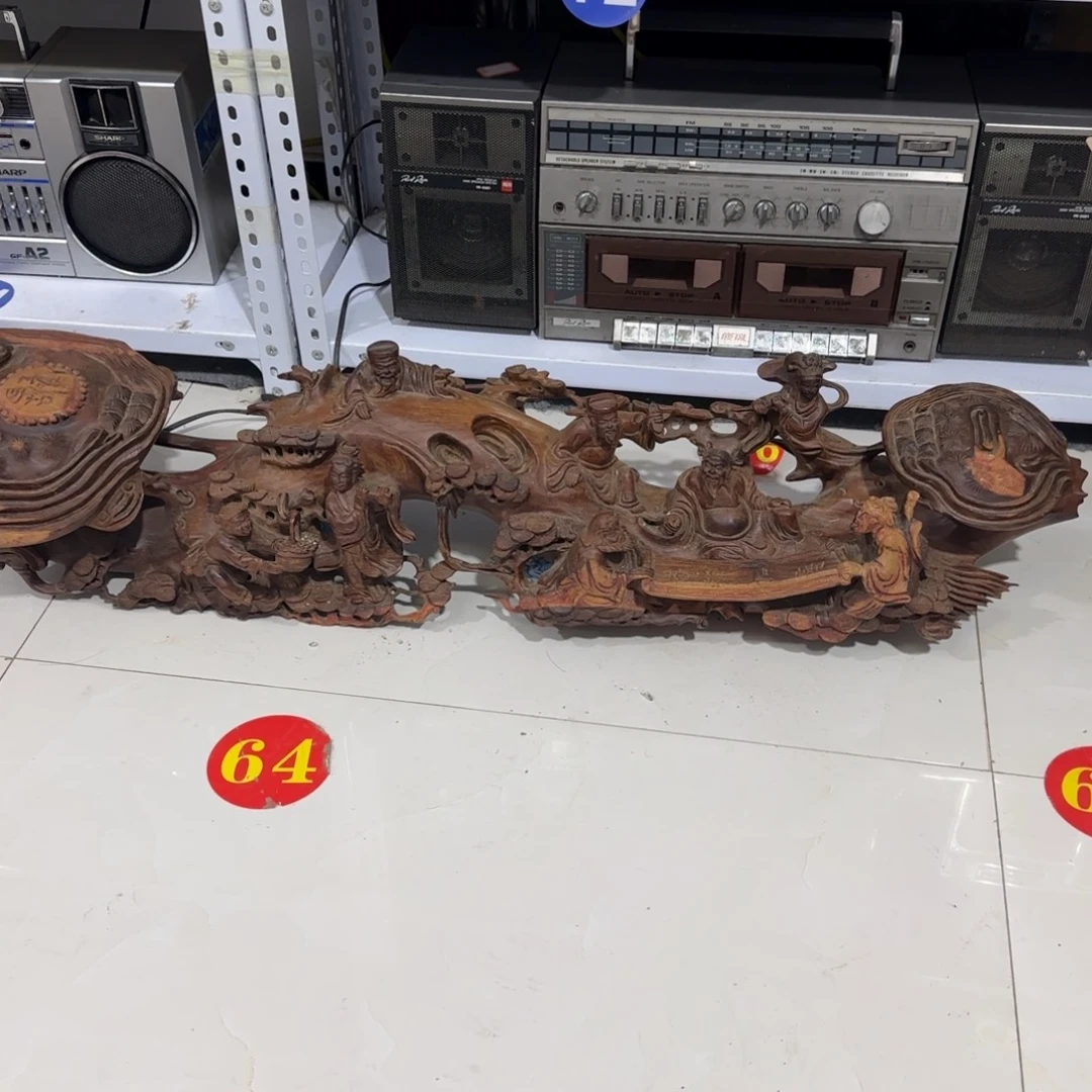 龍***墨有机玻璃情怀怀旧物件木雕