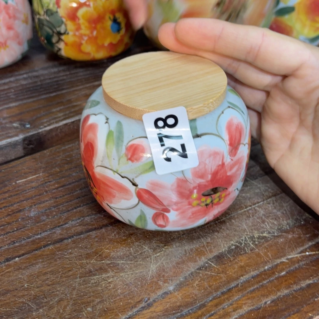陈****壶素浅陶瓷手工手绘