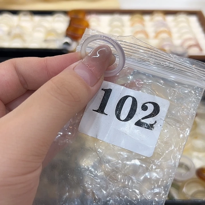 玛瑙/玉髓合金戒指102港15
