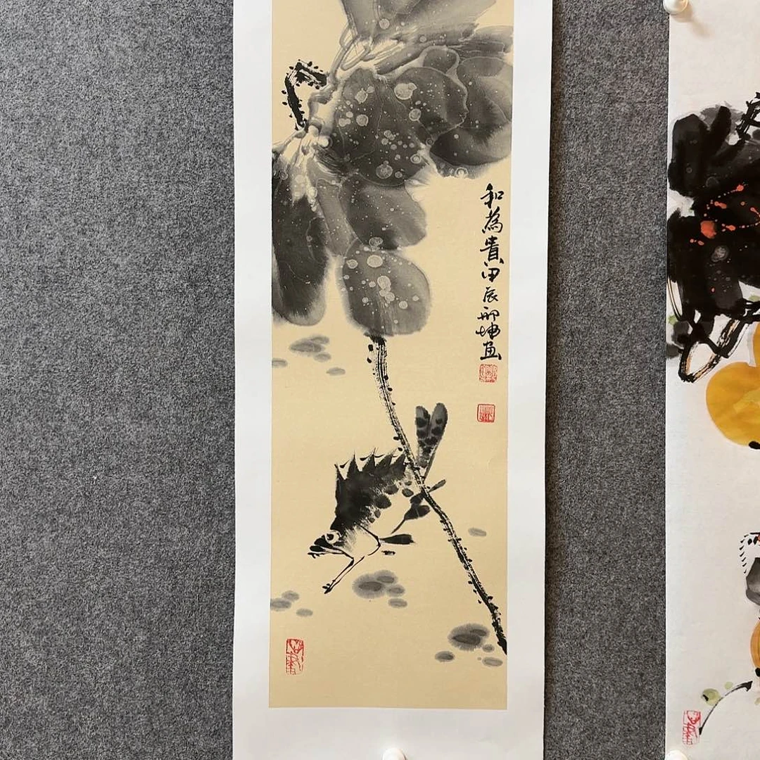 国画邢坤老师手绘作品