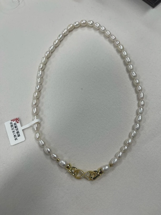 13精致优雅百搭如意锁骨链彰显高级气质纯天然淡水珍珠项链高光