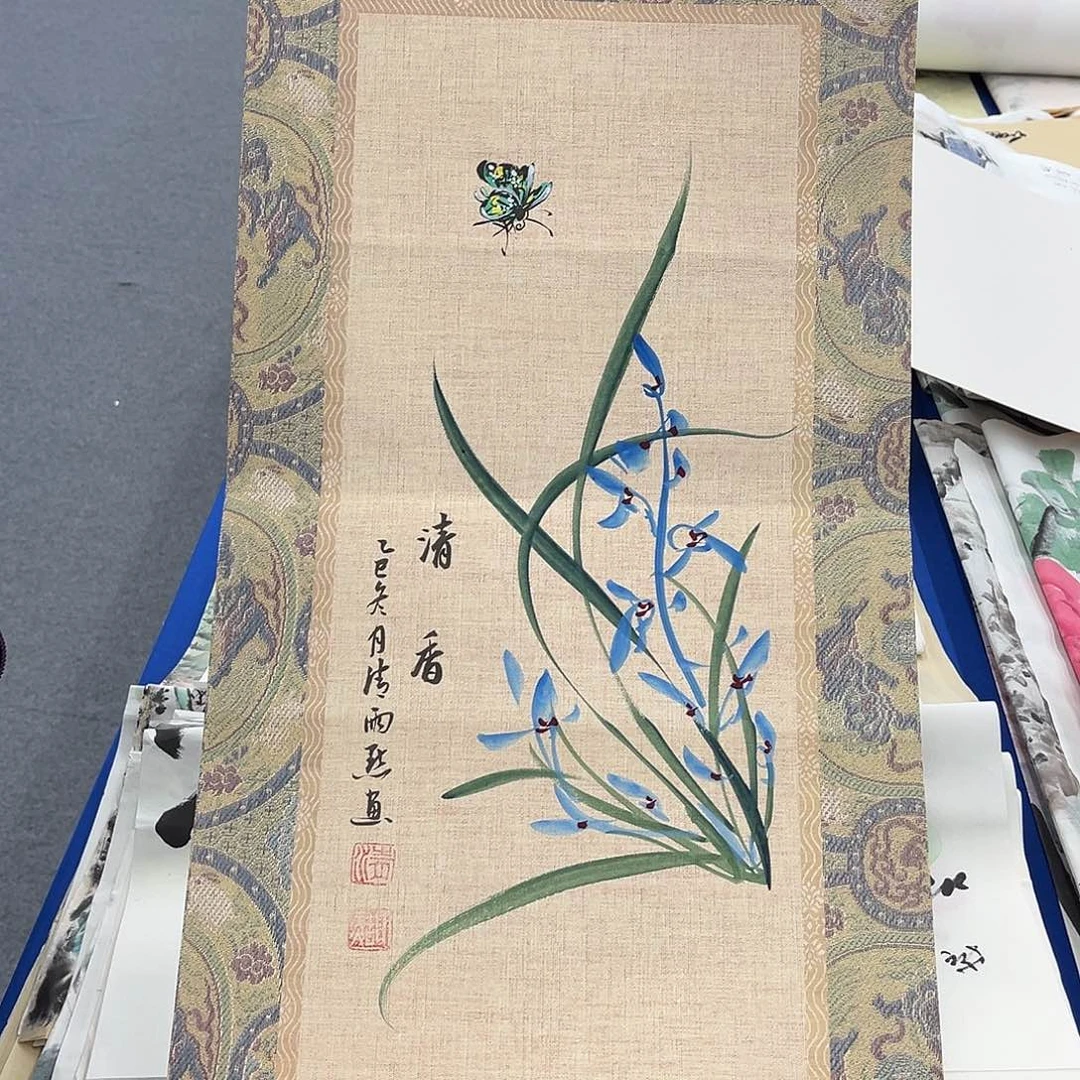 国画纯手绘作品欣赏
