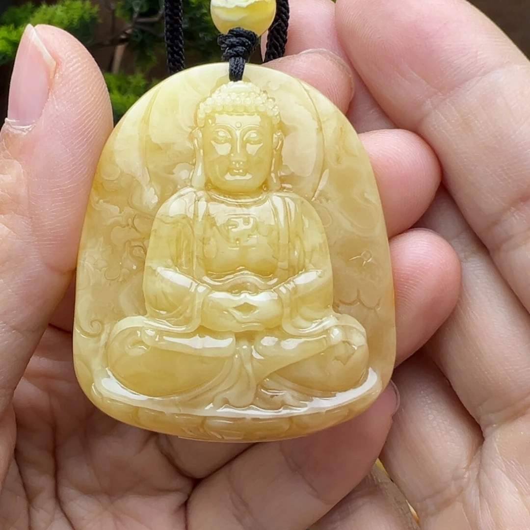 蜜蜡吊坠(赠链)未镶嵌