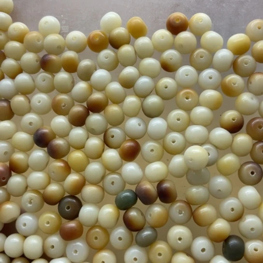 白玉菩提吊坠瑕疵11-8炭烤苹果200颗