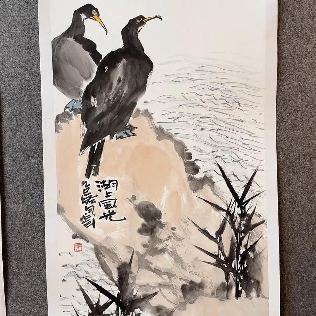 国画长年老师手绘作品