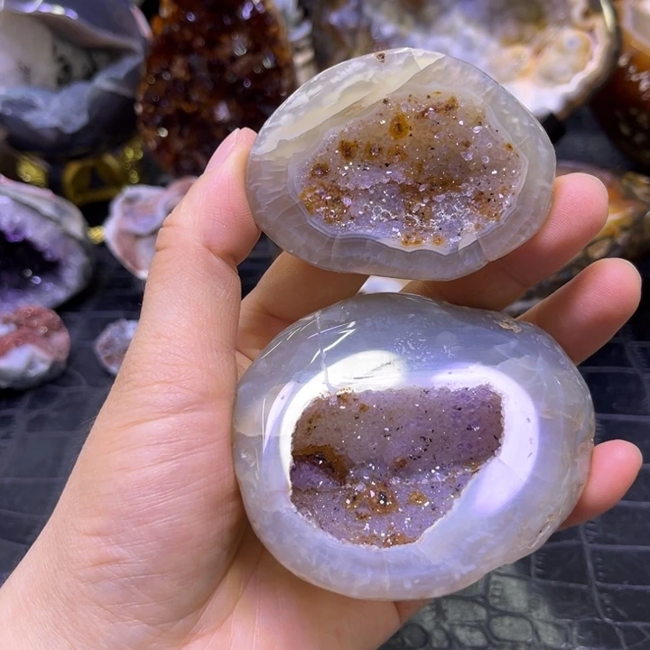 水晶珠宝半成品未镶嵌大漏盆