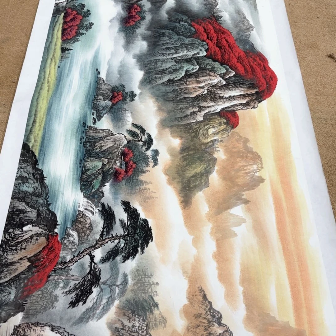 国画三*儿王月240/97山水马