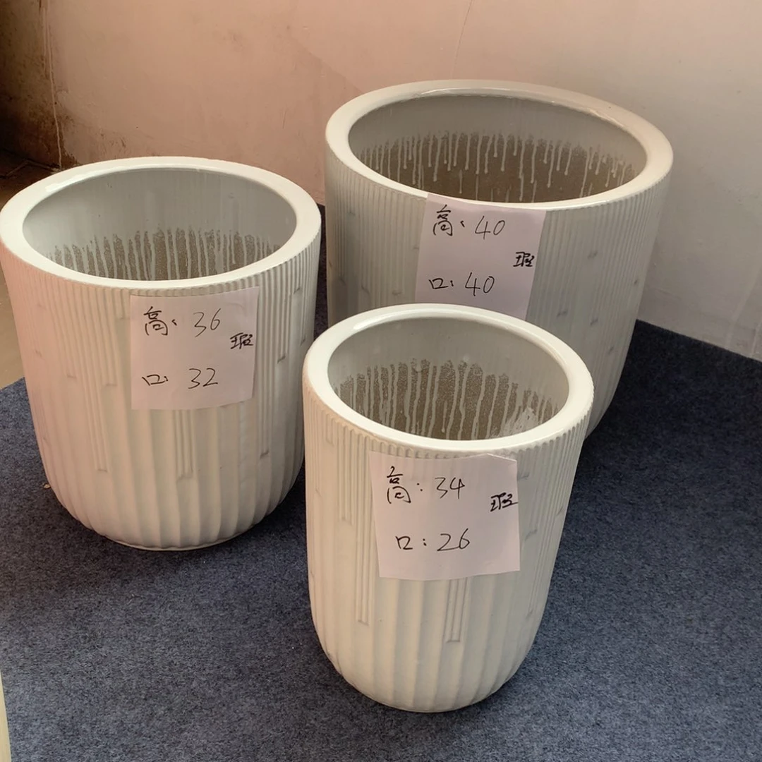 高温陶瓷花盆微瑕