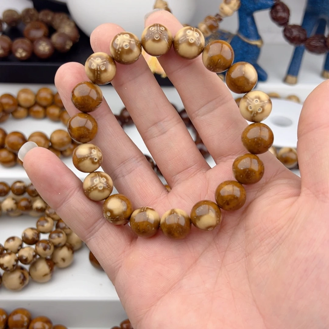 紫金鼠手串果*儿精品花皮12